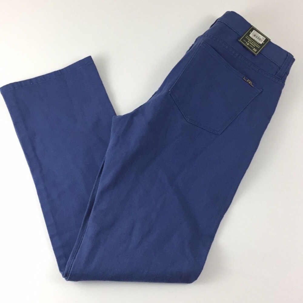 NWT Lauren Ralph Lauren Blue Jeans.   H8